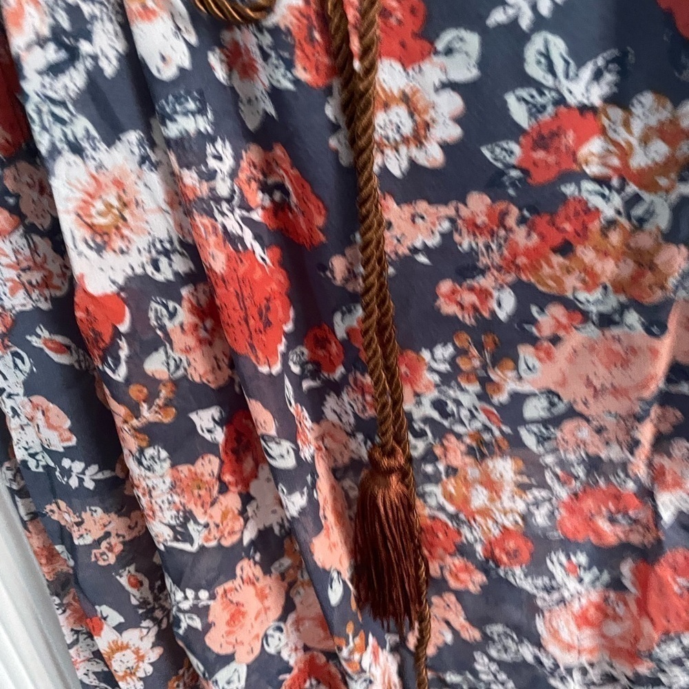 NWT New Look floral print bohemian maxi s plus size 1X & 2X πΊBN 37 - Picture 9 of 12